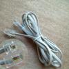 Onwon 1.5m/59' Telephone RJ11 6P4C to RJ45 8P8C Connector Plug Cable for Connect Your Landline Telephone to The Internet 1 PCS view 2