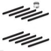 10 Pack Black Replacement Nibs with Removal Ring for Wacom Bamboo & Intuos Pens view 1