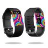 MightySkins Skin Compatible with Fitbit Charge HR Cover Skins Sticker Watch Groovy 60s view 1