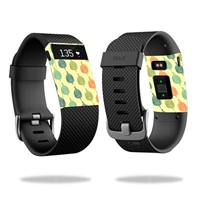 MightySkins Skin Compatible with Fitbit Charge HR Cover Skins Sticker Watch Maze Leaves