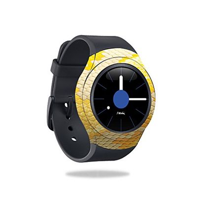 MightySkins Skin Compatible with Samsung Gear S2 3G Cover Skins Sticker Watch Albino Python