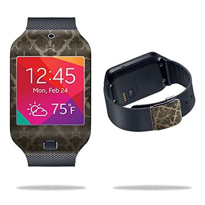 MightySkins Skin Compatible with Samsung Galaxy Gear 2 Neo Smart Watch Cover Skins Sticker Watch Vintage Elegance