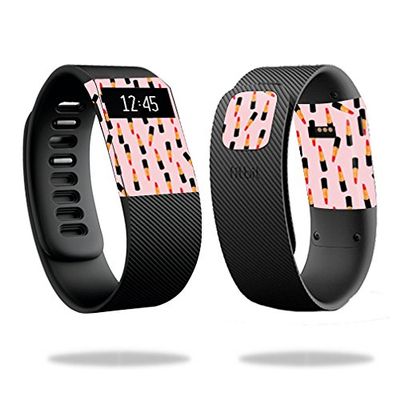 MightySkins Skin Compatible with Fitbit Charge Cover Skins Sticker Watch Lipstick Pattern