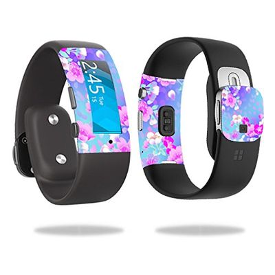 MightySkins Skin Compatible with Microsoft Band 2 Cover Skins Sticker Watch in Bloom