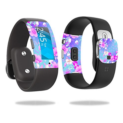 MightySkins Skin Compatible with Microsoft Band 2 Cover Skins Sticker Watch in Bloom