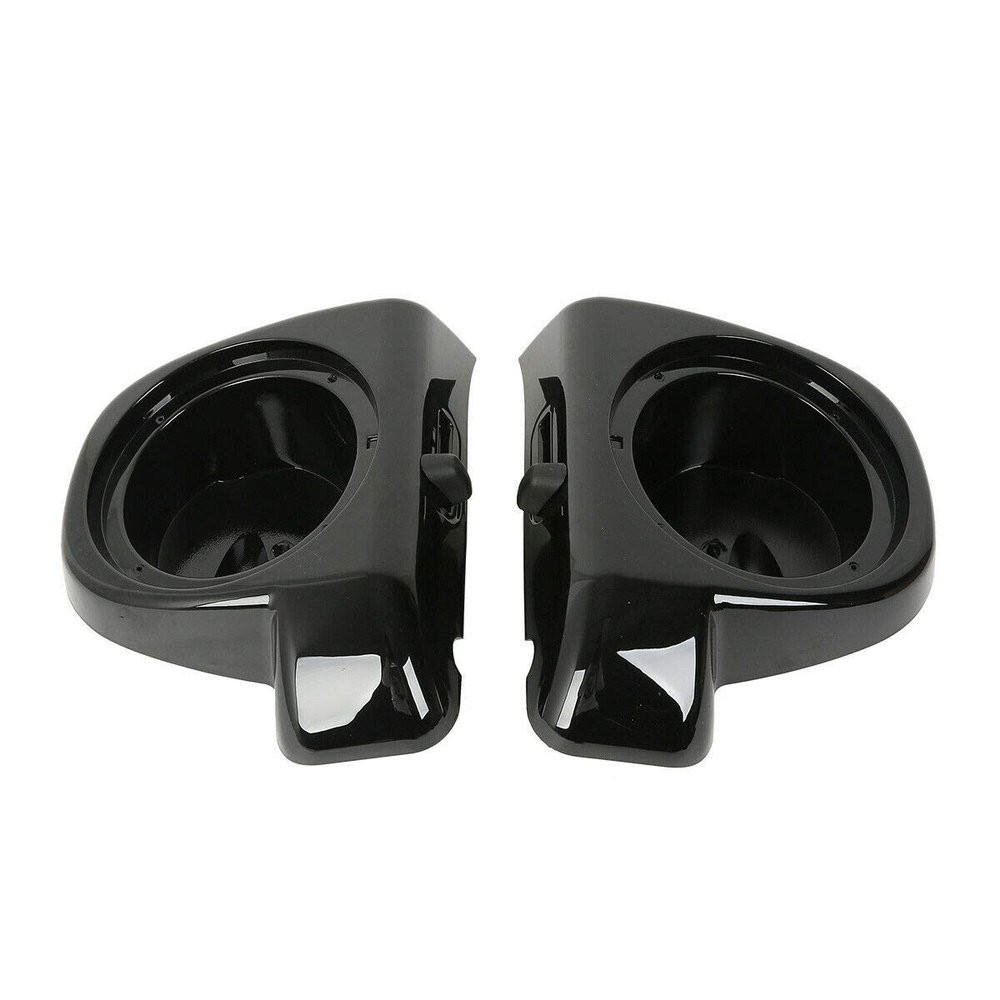 TCMT 6.5" Speaker Pods Boxes Lower Vented Fairing Fits For Harley Touring 2014-2024 CVO Street Glide Road Glide Electra Glide Road King