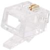 TARO'S CRJ11-10P2 RJ11/12 Modular Plug/Connector, 6 Poles, 2 Core (6P2C), 10 Pieces, Eco Simple Package view 2