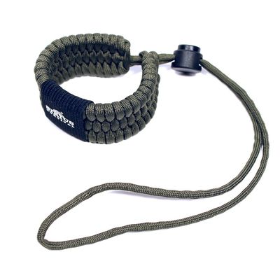 Sirius Survival Paracord Camera Wrist Strap Adjustable Size 550lb Paracord 4 Colors Wrist Strap for Cameras, Binoculars & Other Hand Held Items (Olive Drab Green)