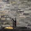Aspect Peel and Stick Stone Overlay Kitchen Backsplash - Medley Slate (5.9" x 23.6" x 1/8" Panel - Approx. 1 sq ft) - Easy DIY Tile Backsplash view 2
