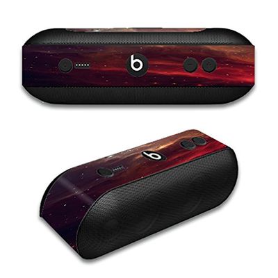 Skin Decal Vinyl Wrap for Beats by Dr. Dre Beats Pill Plus/Red Galactic Nebula
