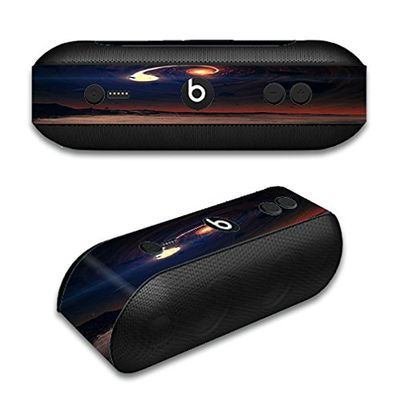 Skin Decal Vinyl Wrap for Beats by Dr. Dre Beats Pill Plus/Black Hole Scene