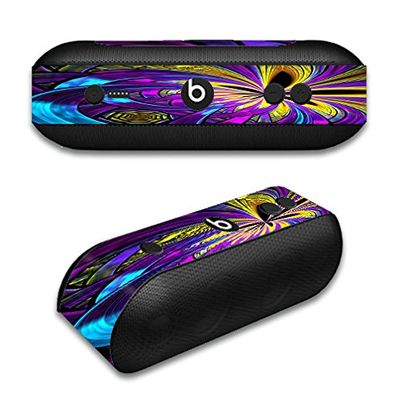 Skin Decal Vinyl Wrap for Beats by Dr. Dre Beats Pill Plus/Purple Beautiful Design