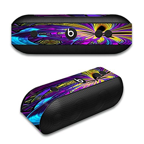 Skin Decal Vinyl Wrap for Beats by Dr. Dre Beats Pill Plus/Purple Beautiful Design
