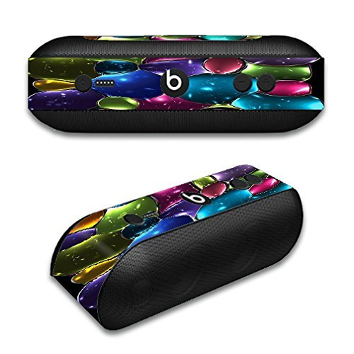 Skin Decal Vinyl Wrap for Beats by Dr. Dre Beats Pill Plus/Stained Glass Bubbles