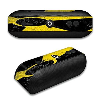 Skin Decal Vinyl Wrap for Beats by Dr. Dre Beats Pill Plus/Bio Hazard Zombie