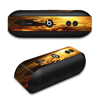 Skin Decal Vinyl Wrap for Beats by Dr. Dre Beats Pill Plus/Atomic Clouds Space Planet