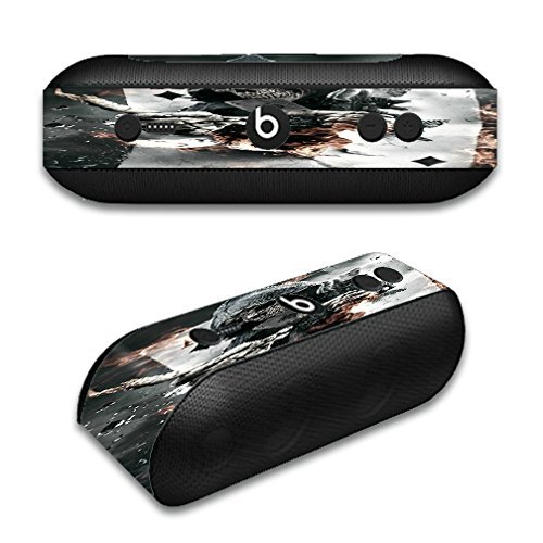 Skin Decal Vinyl Wrap for Beats by Dr. Dre Beats Pill Plus/Ace Diamonds Grim Reeper Skull