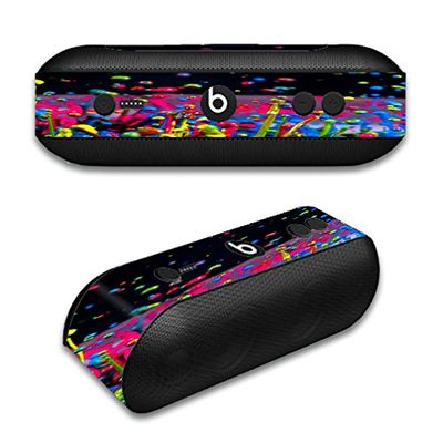 Skin Decal Vinyl Wrap for Beats by Dr. Dre Beats Pill Plus/Splash Colorful Paint