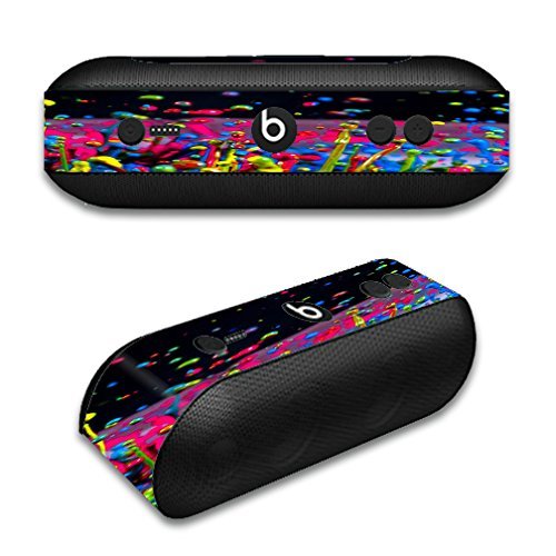 Skin Decal Vinyl Wrap for Beats by Dr. Dre Beats Pill Plus/Splash Colorful Paint