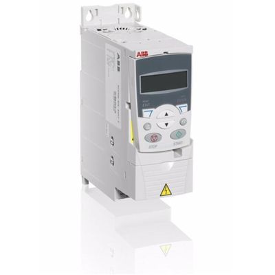 ABB ACS355-03U-05A6-4+J400, 3HP, 3-Phase, 380-480V (Input), IP20 Enclosure, Variable Frequency Drive. Includes ADVANCED DIGITAL KEYPAD
