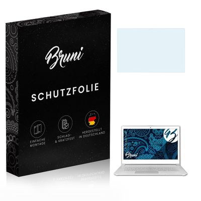 Bruni Screen Protector compatible with Acer Aspire S7-392 Protector Film, crystal clear Protective Film (2X)
