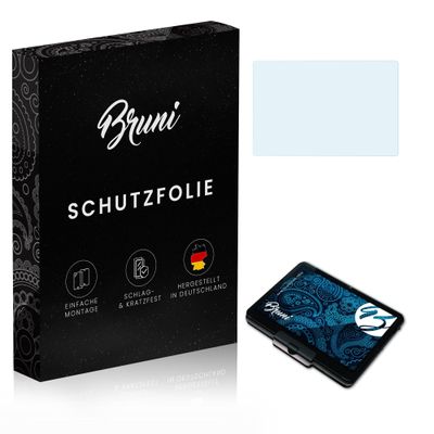 Bruni Screen Protector compatible with HP TouchSmart tm2-1090eg Protector Film, crystal clear Protective Film (2X)