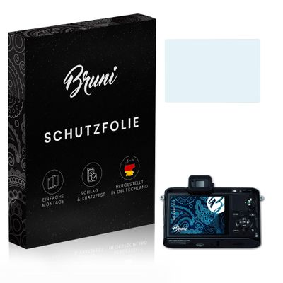 Bruni Screen Protector compatible with Nikon 1 J1 Protector Film, crystal clear Protective Film (2X)