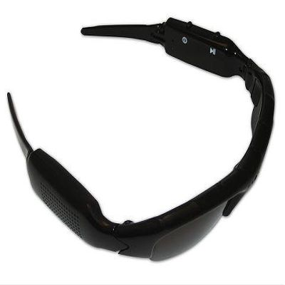 ElectroFlip High Class Design Video Camcorder Sports Sunglasses w/TF Slot