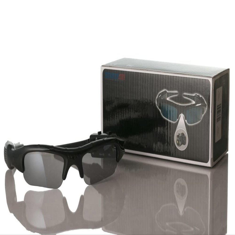 ElectroFlip 5 Hrs Continuous Recording w/iSee Digital Sunglasses Camcorder