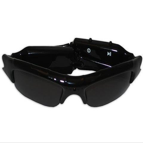 ElectroFlip Media Player Playback Compatible Digital Video Sunglasses Recorder