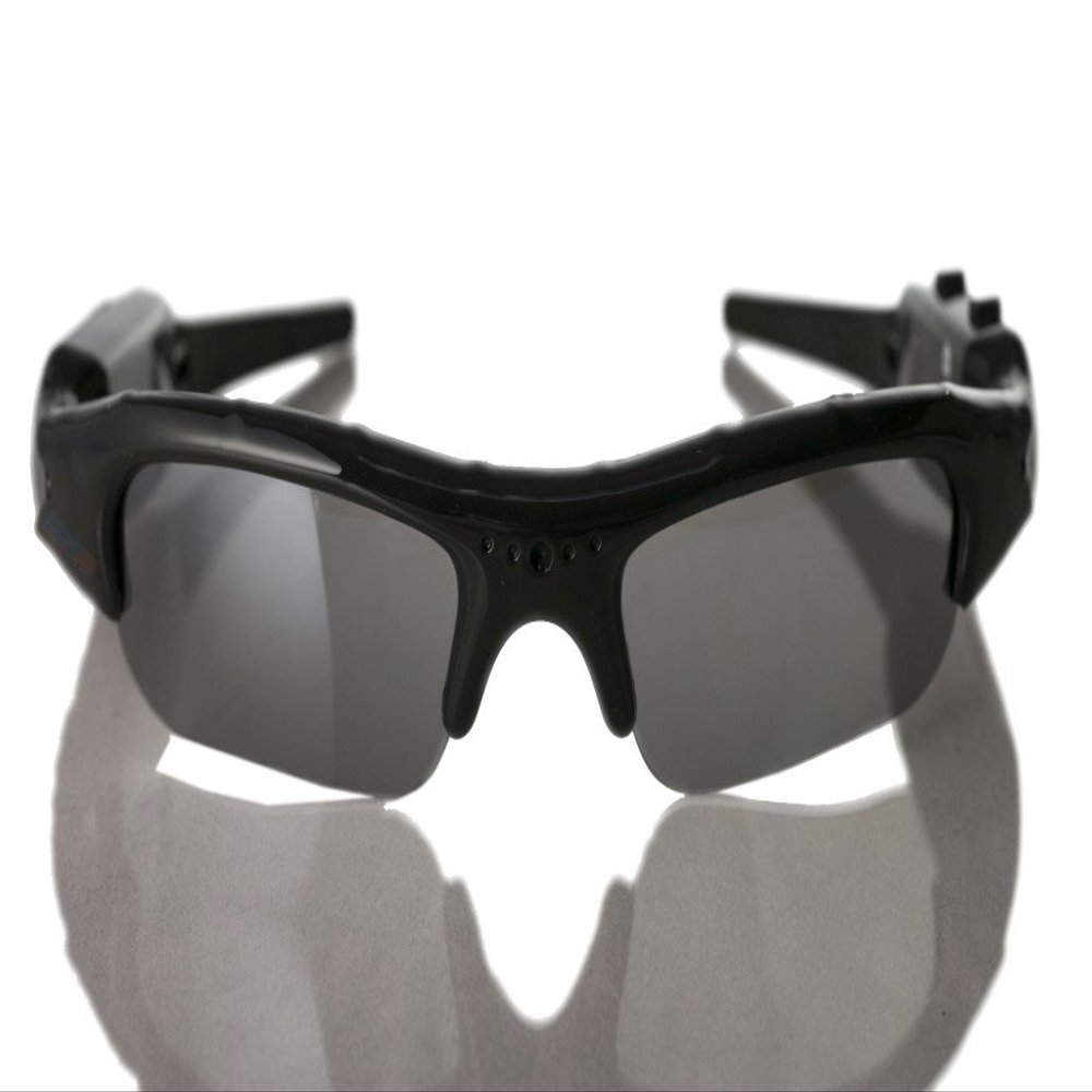 ElectroFlip Mini DVR Video Audio Recorder Sunglasses Polo Tournament