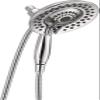 Delta Faucet 5-Spray Touch-Clean In2ition 2-in-1 Dual Hand Held Shower Head with Hose, Chrome 58569-PK view 1