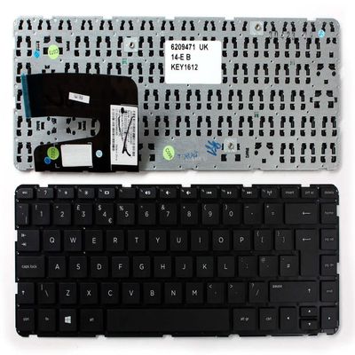 Power4Laptops UK Layout Black Replacement Laptop Keyboard Compatible with HP Pavilion 14-e019TX