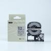 IDIK Compatible EPSON12mm LC-4SBE Label Tape Black on Matte Silver 12mm 8m lw300 500 view 1