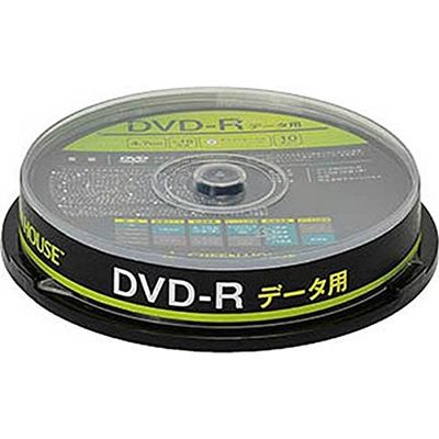 Greenhouse GH-DVDRDA10 Data DVD-R 10 Disc Spindle for Large Data Recording Single Time DVD-R Media