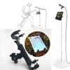 JackSuper Universal 7'' to 11'' Rotating Tablet Mount Holder with Bike Bicyle Mount Mic Microphone Stand Adapter for iPad 2 3 4 Mini Air All 7'' to 11'' Tablets view 1