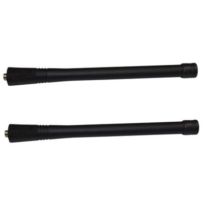 HQRP 2-Pack VHF Antenna Compatible with Motorola GP340, GP344, GP350, GP360, GP3688, GP380, GP388, GP640 + HQRP Sun Meter