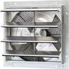 iLiving - 16" Wall Mounted Exhaust Fan - Automatic Shutter - Variable Speed - Vent Fan For Home Attic, Shed, or Garage Ventilation, 1200 CFM, 1800 SQF Coverage Area (Power Cord Not Included) view 1