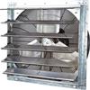 iLiving - 24" Wall Mounted Exhaust Fan - Automatic Shutter - Variable Speed - Vent Fan For Home Attic, Shed, or Garage Ventilation, 4244 CFM, 6200 SQF Coverage Area (Power Cord Not Included) view 1