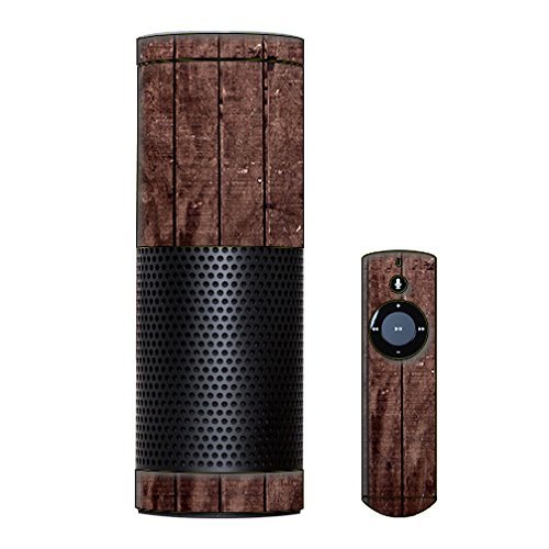 Skin Decal Vinyl Wrap for Amazon Echo Device/Wood Floor