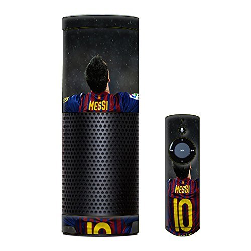 Skin Decal Vinyl Wrap for Amazon Echo Device / Messi2