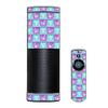 Skin Decal Vinyl Wrap for Amazon Echo Device/Heart Doodles view 1