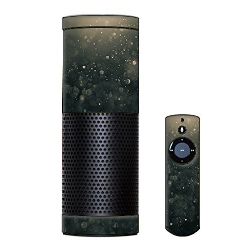 Skin Decal Vinyl Wrap for Amazon Echo Device/Bokeh Bubbles