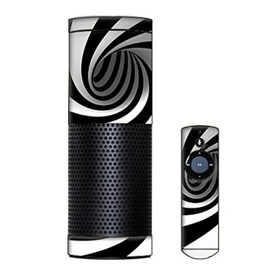 Skin Decal Vinyl Wrap for Amazon Echo Device/Swirl, Vortex
