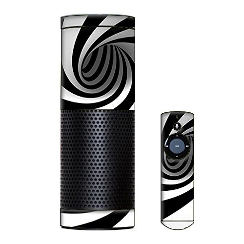 Skin Decal Vinyl Wrap for Amazon Echo Device/Swirl, Vortex