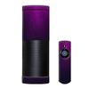 Skin Decal Vinyl Wrap for Amazon Echo Device/Purple dust view 1