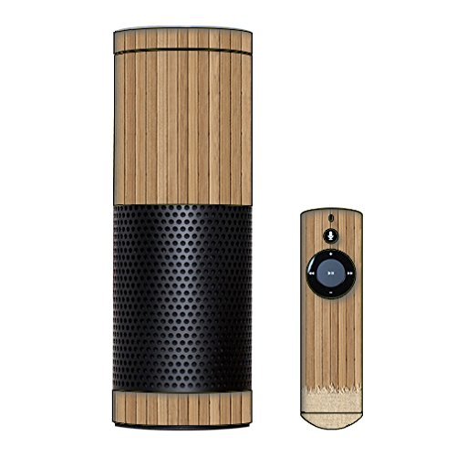 Skin Decal Vinyl Wrap for Amazon Echo Device/Wood Floor2