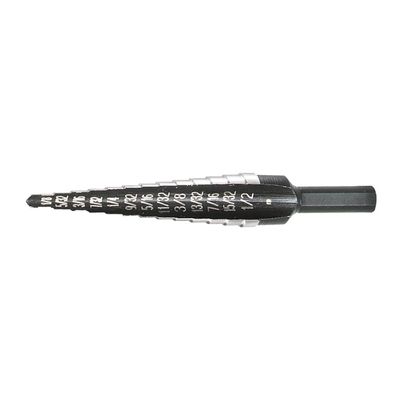 Metra InstallBay Unibit 13 Increments Fractional 1/8 Inch -1/2 Inch