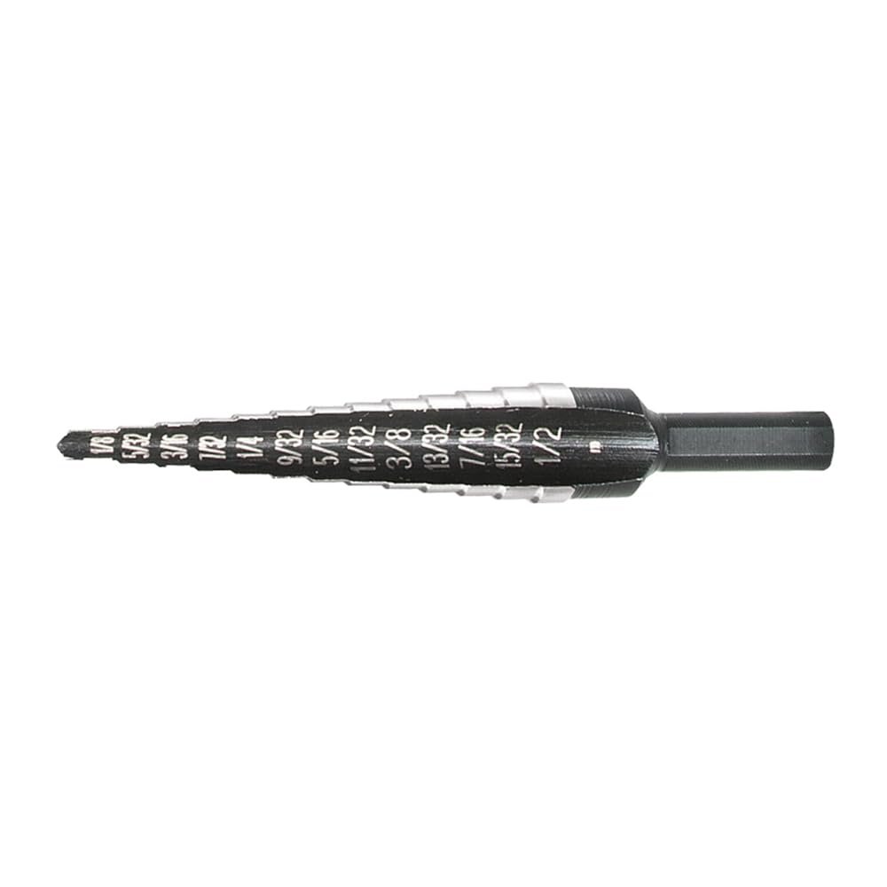 Metra InstallBay Unibit 13 Increments Fractional 1/8 Inch -1/2 Inch