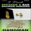 3 Pack Kit | Hangman Products Inc. BCK6-B Speaker Hanging Screws - (18 Total Screws) view 1